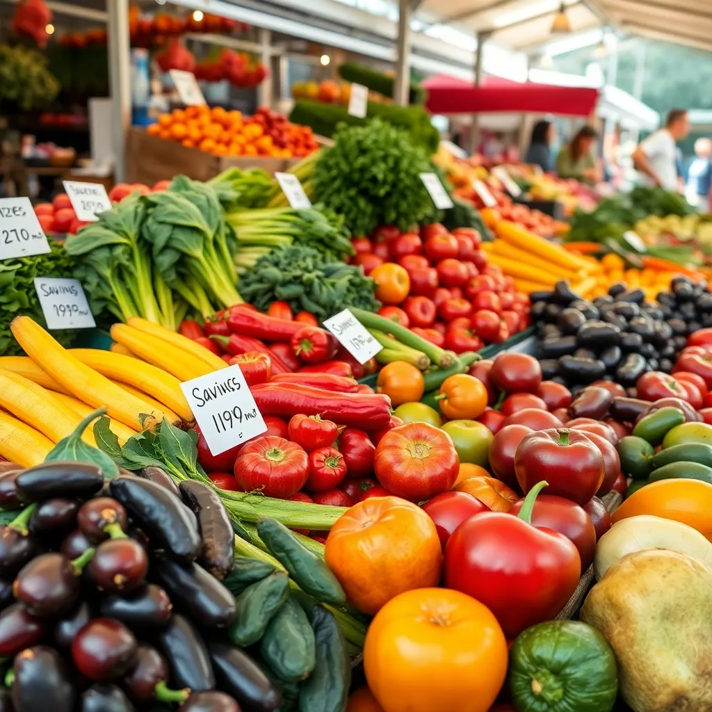 Nederlandse familie bespaart geld tijdens het winkelen met bespaarapp
